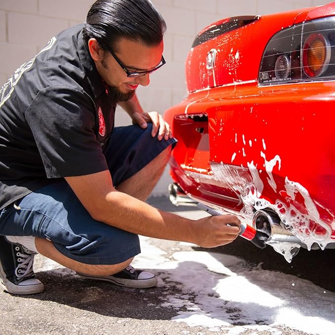 Chemical Guys All in the Details Exterior Detailing Brushes - 3-Piece Soft Scratch-Free Brushes for Wheels, Bumpers, Grilles, Badging & Tight Exterior Gaps on Cars, Trucks, SUVs & More