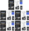 Dodorado Headlight Restoration Kit – No Sanding Required, Fast Cleaning & Ceramic Coating, Restores Yellowed Hazy Headlights for Plastic/Glass – Improves Night Visibility, Complete DIY Kit (5 Sets)