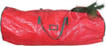 53” Red and Green Storage Bag for 7.5' Artificial Christmas Trees