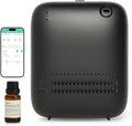 Waterless Diffuser,Wireless Essential Oil Battery Operated,2000 Sq Ft,Safety Lock,Quiet,Bluetooth App,Hotel Home Collection Scent Machine - Black