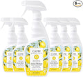 CAPRI ESSENTIALS All Purpose Cleaner, Natural Household Cleaning Supplies, Plant Based Kitchen Counter Surface Spray, Removes Dirt & Grime, Blend of Essential Oils, Lemon Verbena, 23 FL Oz (6 Pack)