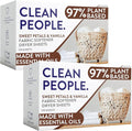 The Clean People Fabric Softener Sheets - Dryer Sheets - Softens & Removes Static Cling - Vegan Laundry Softener, Essential Oils - Sweet Petals & Vanilla 240 Pack