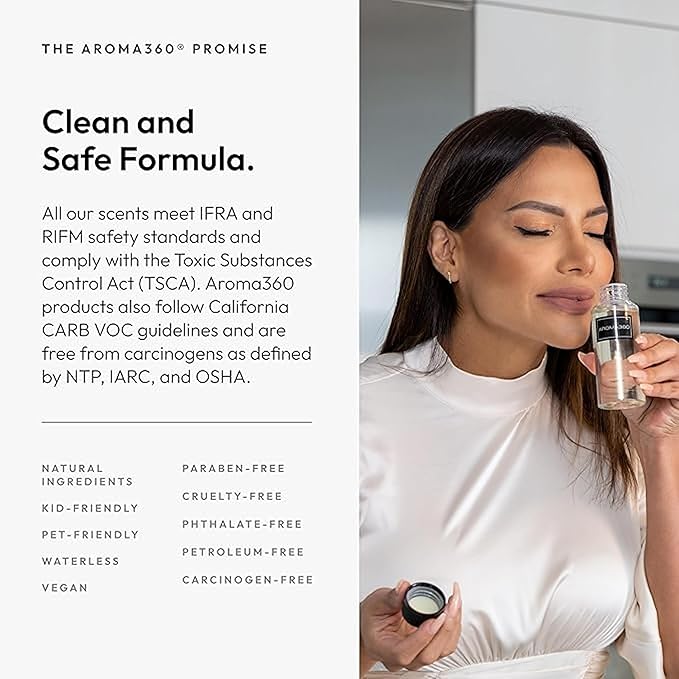 Aroma360 - My Way Fragrance Oil Blend - Hotel Inspired for Luxury Essential Oil Diffusers - Aromatherapy Scent Diffuser - Lush Sandalwood, Warm Cedar, and Delicate Florals - 50ML