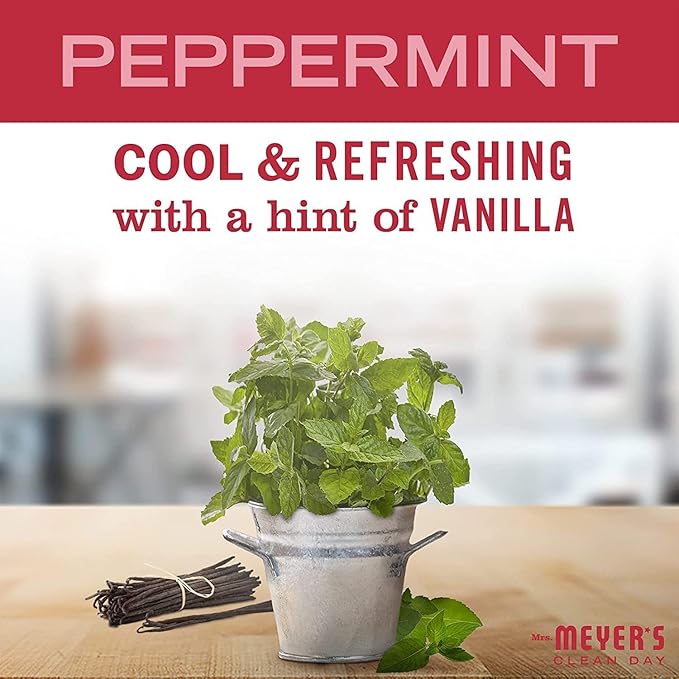Mrs. Meyer's Clean Day Peppermint Scent Room Freshener, 8 Ounce (Pack of 6)