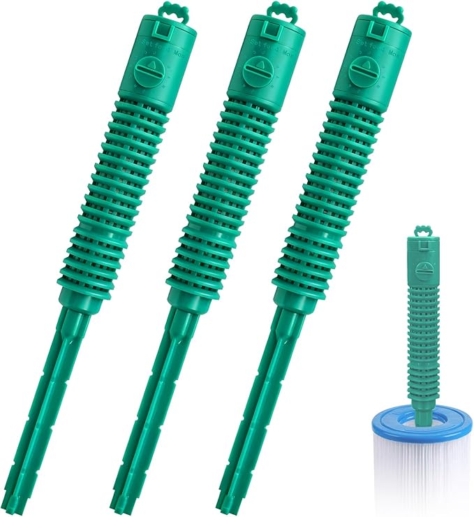 3Pack Replacement Mineral Stick for Frog Filter Mate – Prefilled Spa Mineral Cartridge Insert for Hot Tubs & Spas, Fits Most Filters, Reduces Chlorine/Bromine Use, Lasts Up to 4 Months
