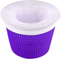 100 Pack Pool Skimmer Socks, Pool Filter Socks Works Perfect with Pool Skimmer for Inground and Above Ground Pool Skimmer Basket/ Hot Tub Filter, Ultra Fine Mesh Socks Filter Debris and Leaves
