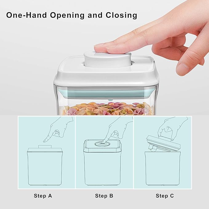 Cozey Daily Formula Dispenser Container with Scoop 1500ML / 1.5QT Milk Powder BPA-Free Airtight 650g Formula Storage Container with Lids, BPA-Free Airtight Food Storage Container