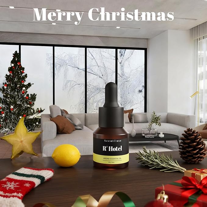 R' Hotel Diffuser Oil - Inspired by Ritz Carlton New York Scent Diffuser Oil for Home Premium Fragrance Oil for Ultrasonic and Waterless Diffusers and Crafting - 15 mL
