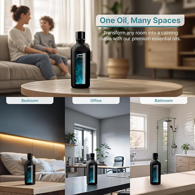 Bahar Essential Oil for Diffusers - Premium Aromatherapy Oil Set for Home and Hotel, Scented Diffuser Oils Scents, Eco-Friendly and Safe for Family and Pets, Pura Diffuser Refills 100ml