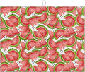 Dish Drying Mat For Kitchen Counter, Big Red Watermelon Microfiber Absorbent Dish Drainer Rack Pad Reusable Large 18x24in Drying Mat