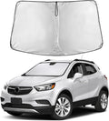 EcoNour Windshield Sun Shade Compatible for Buick Encore 2013-2019 Front Window Sunshade Foldable Sun Visor UV & Heat Blocking Protection