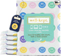 Well-Kept Tech & Lens Wipes - Eyeglass, Screen & Phone Cleaning, Multi-Surface, Lint-Free, Pre Moistened, Streak-Free & Non Scratching - All Smiles, 6 Pack (90 Count)