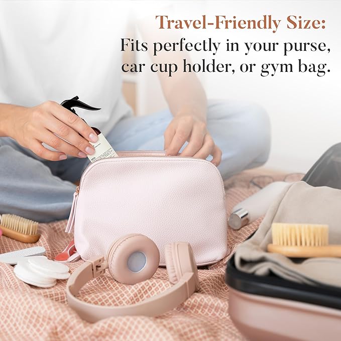 Dusa Santal Room Spray - 4 fl oz - Natural Air Freshener & Linen Mist for Home - Ultimate Home Fragrance, Bed Room Essentials & Soothing Fabric - Eco-Friendly Odor Eliminator w/Aromatherapy