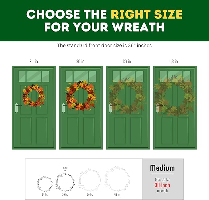 ProPik Christmas Wreath Storage Bag 30" - 2 Pack Clear Christmas Wreath Storage Container - Garland Holiday Artificial Wreath Storage Holder - Water Proof Transparent Clear PVC (30 Inch, Red)