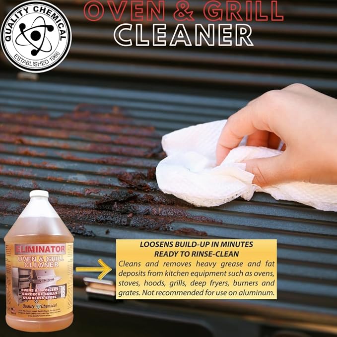 Quality Chemical Oven & Grill Cleaner & Pressure Sprayer
