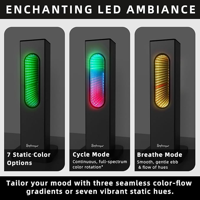 Waterless Oil Diffuser 1000 Sq Ft Coverage, Scent Diffusers for Home 3 Dynamic Gradient Modes with 7 Lights Hotel Collection Rechargeable with 100ml White Tea Lux Essential Oil,App Control