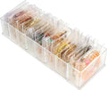 DesignSter Acrylic Jewelry Box with Jewelry organizer Bag Anti-Oxidation for Rings, Necklace, Bracelets, Stud, and Earrings Storage