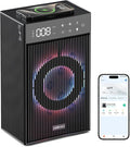 CleanForce Rainbow Cube | World’s First 4-in-1 Space-saving Air Purifier with Bluetooth Speaker, Wireless Charger & Aroma Diffuser | Swiss Tech，over 900ft² Coverage | Ultra-Quiet