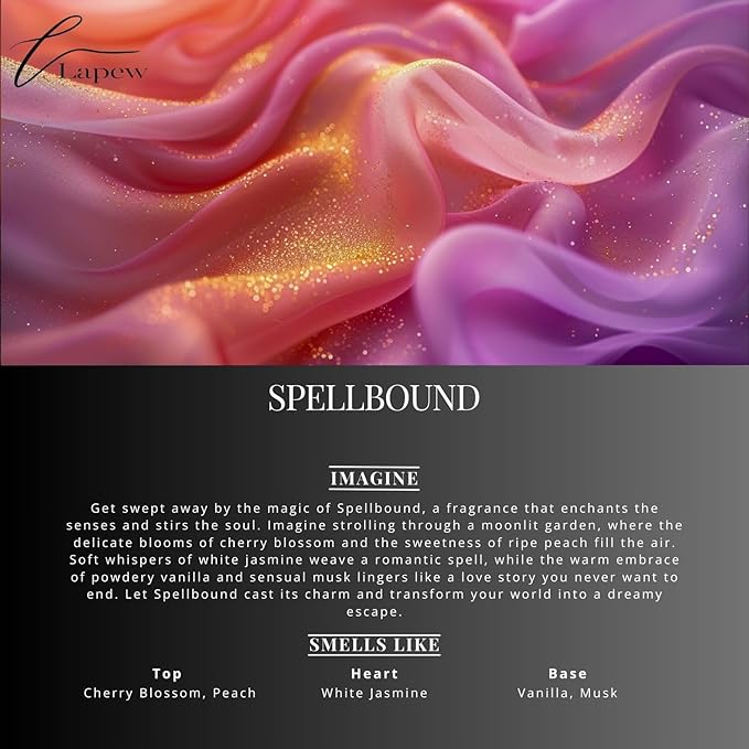 Lapew Spellbound Scented Mop Soap Concentrate 36 oz | Premium Fragranced Floor Cleaner | Streak-Free | Hard Floor Cleaning Solution | Eco Friendly | Made in USA (Love Spell)