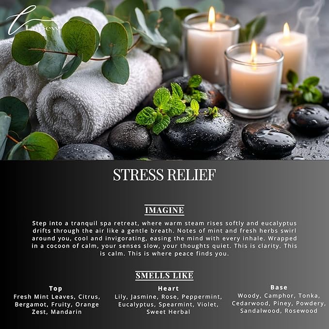Lapew Stress Relief Scented Mop Soap Concentrate 36 oz | Premium Fragranced Floor Cleaner | Streak-Free | Hard Floor Cleaning Solution | Eco Friendly | Made in USA