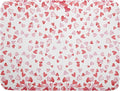 Valentine’s Day Dish Drying Mat for Kitchen Counter 24x18 Inch Watercolor Love Drying Mat with Absorbent Reversible Microfiber Pink Dish Drainer Mats Rack Pad for Coffee Countertop Protector