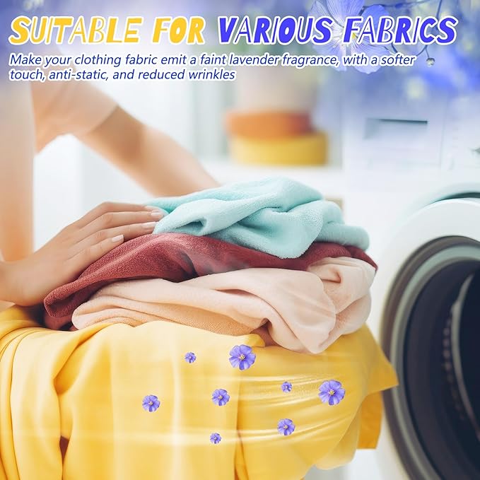 Heigble 600 Count Flax Scent Dryer Sheets Fabric Softener Fresh Scent Dryer Sheets Bulk Naturally Softens and Removes Static Cling, Ideal for Large Households, Sensitive Skin