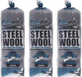 Pandora Steel Wool #1 – Medium Grade, 48 Pads for Cleaning and Preparing- Metal Strands - Ideal for Linoleum Floors, Bowling Balls, and Shoe Soles