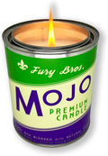 Fury Bros. Scented Candles for Men | Mojo | Frankincense Myrrh Burning Sage | Natural Soy Wax | Hand-Poured in The USA | Long 70-80 Hour Burn (12.5 oz) | Vintage-Inspired Tin Design | Dad Home Gift