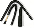 Dryer Vent Cleaner Kit，Dryer Vent Cleaning Vacuum Attachment，Fits All Vacuums，Dryer Vent Cleaning Vacuum Attachment，Universal Lint Dryer Attachment (black)