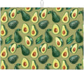 Green Avocado Dish Drying Mat 18x24 For Kitchen Counter Absorbent Microfiber Dishes Pad Dish Drainer Rack Mats Fast Dry Kitchen Accessories