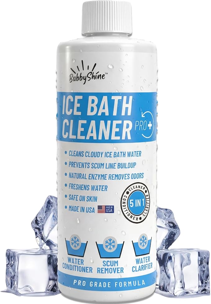 5in1 Weekly Cold Plunge Water Treatment - Cold Plunge Cleaner, Ice Bath Cleaner, Water Stabilizer For Cold Plunge Ice Pod, Clarifier Softener, Cold Plunge Accessories, Ice Bath Accessories