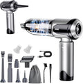 Car Vacuum Portable Cordless, 20000PA 120W 4 in 1 High Power Handheld Cordless Vacuum Cleaner & Air Duster,Air Blower,Multi-Nozzles,Brushless Motor 3-Speed Modes,for Car, Home, Pet,Office & Camping
