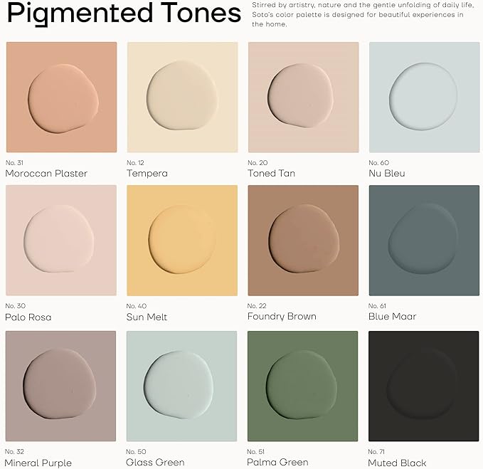 soto White Paint Touch Up, Multi-Surface, Matte Finish (No. 06 Gesso White) — 10 Milliliters of Scratch Repair for Furniture, Walls, Cabinets, Trim, Doors, Indoor/Outdoor