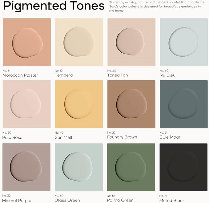 soto Gray Paint Touch Up, Multi-Surface, Matte Finish (No. 73 Moonglow Grey) — 10 Milliliters of Scratch Repair for Furniture, Walls, Cabinets, Trim, Doors, Indoor/Outdoor