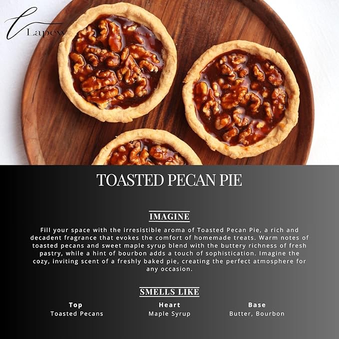 Lapew Toasted Pecan Pie Scented Mop Soap Concentrate 36 oz | Premium Fragranced Floor Cleaner | Streak-Free | Hard Floor Cleaning Solution | Eco Friendly | Made in USA