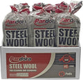 Pandora Steel Wool #0 - Fine Grade, 240 Pads for Cleaning and Scouring- Metal Strands - Ideal for Cleaning Porcelain, Tile, Grout, and Shower Doors