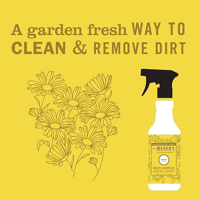 Mrs. MEYER'S CLEAN DAY All-Purpose Cleaner Spray, Daisy, 16 Fl. Oz