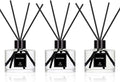 Reed Diffuser Set of 3 for Bathroom Shelf Decor, Sticks Diffuser with Essential Oils Included | Lavender & Fir & Eucalyptus,Jasmine & Lily,Sandalwood Cashmere Rose Scent(1.7 fl oz/Pack) | Defusers