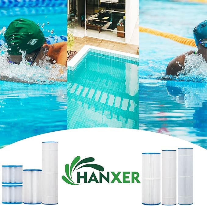 Swimming Pool Filter Replaces for C-8420, Filbur FC-1211, CX2020RE, PWWPC200, Pro Clean 200, 817-0200P, CX1900RE, PA190, 82002, 200 Sq.Ft Filter Cartridge, 1 Pack