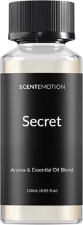 Secret Essential Diffuser Oils Opulent Resort-Style Aroma | Lemon Crème, Peony & White Woods | Premium Fragrance Oil for Ultrasonic & Waterless Diffusers | 4.05 fl oz, 120 mL