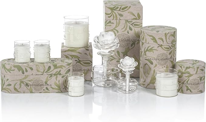 Zodax Water Lotus Grand Casablanca Porcelain Diffuser