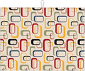 Mid Century Modern Retro Kitchen Drying Mat Vintage Decorative Microfiber Dish Drainer Mat for Kitchen Counter Absorbent Reusable Washable 18x24 Inch
