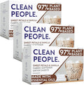 The Clean People Fabric Softener Sheets - Dryer Sheets - Softens & Removes Static Cling - Vegan Laundry Softener, Essential Oils - Sweet Petals & Vanilla 360 Pack