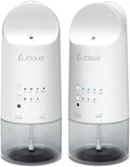 JCLOUD Plug in Diffuser for Essential Oils, 2 Pack Waterless Scent Diffuser Cover Up to 500 Sq. Ft. for Home, Office, Spa – Portable Wall Aromatherapy Device, White