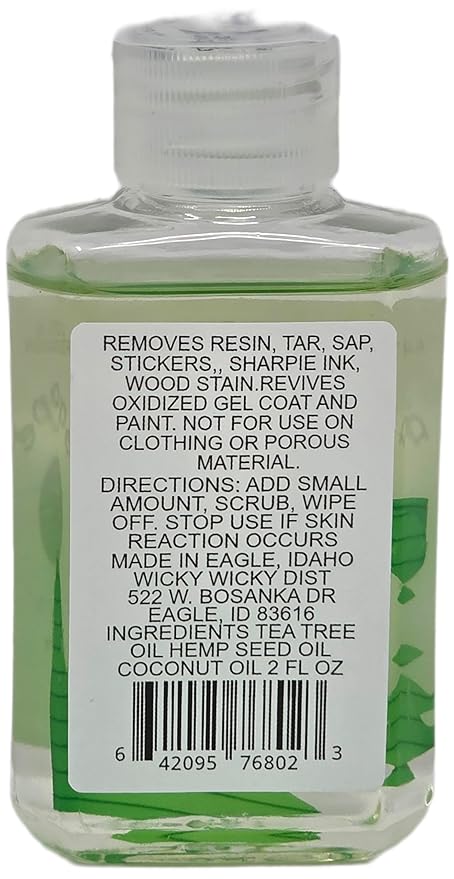 Doap Sope (Dope Soap Plant-Based, Hand/Multi-Purpose Cleanser with Tea Tree Oil. MADE IN USA Mechanic hand cleanser/Industrial degreaser. Resin, Tar, Sap, Soot, Ink, Wood Stain, some glues.