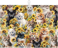 Cute Cat Dish Drying Mat 18 x 24 Inch for Kitchen Counter Cute Kitchen Mat Microfiber Kitchen Countertop Absorbent Reversible Drainer Rack Pad Dish Drying Mat