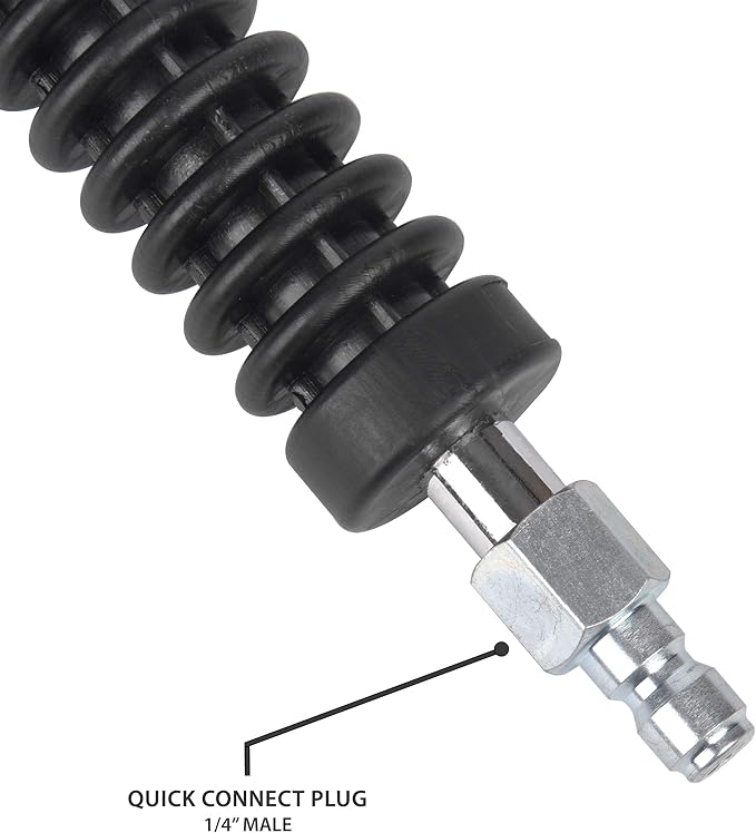 McKillans® Car Pressure Washer Extension Wand - Power Washer Wand Extension for Car Wash - Short Pressure Washer Wand Replacement - Pressure Washer Accessories & Attachments - 1/4” Quick Connect Plug
