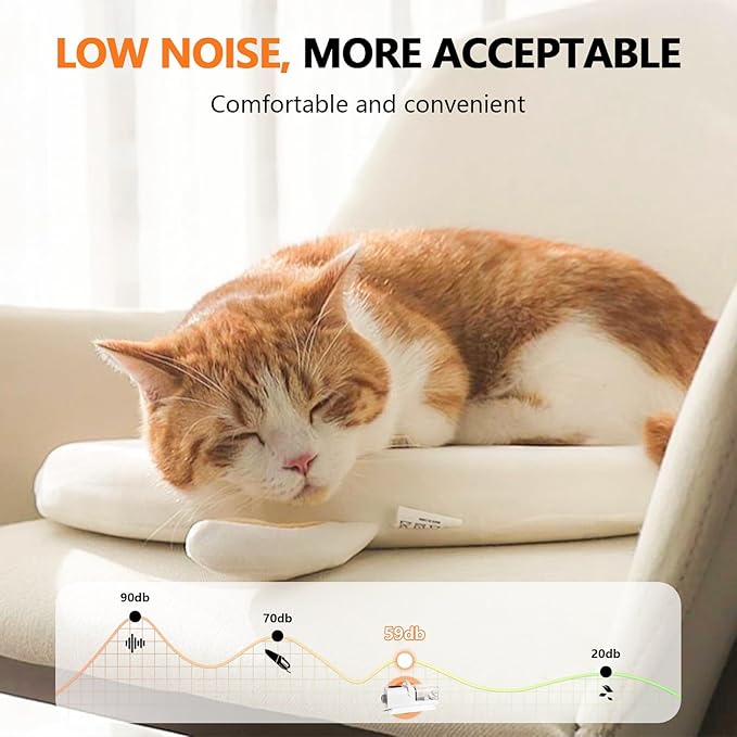 Dog Grooming Vacuum and Dryer,2.2L Pet Grooming Vacuum Kit for Dogs with 8 Tools, Low Noise Adjustable Speed and Temperature Control Blower