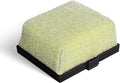 GASPRO Replaceable Cleaning Head for Steam Grill Brush, Bristle Free BBQ Grill Cleaning Pads with Heat-Activated Sponge, Safe for Most Grates, Replace & Reuse, Black
