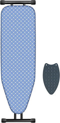 Deegureet Ironing Board, Compact and Space Saver,Size 43 x 13 Ironing Board with Extra Thick Heavy Duty Padded, Stable Structure,Easy to Fold Blue